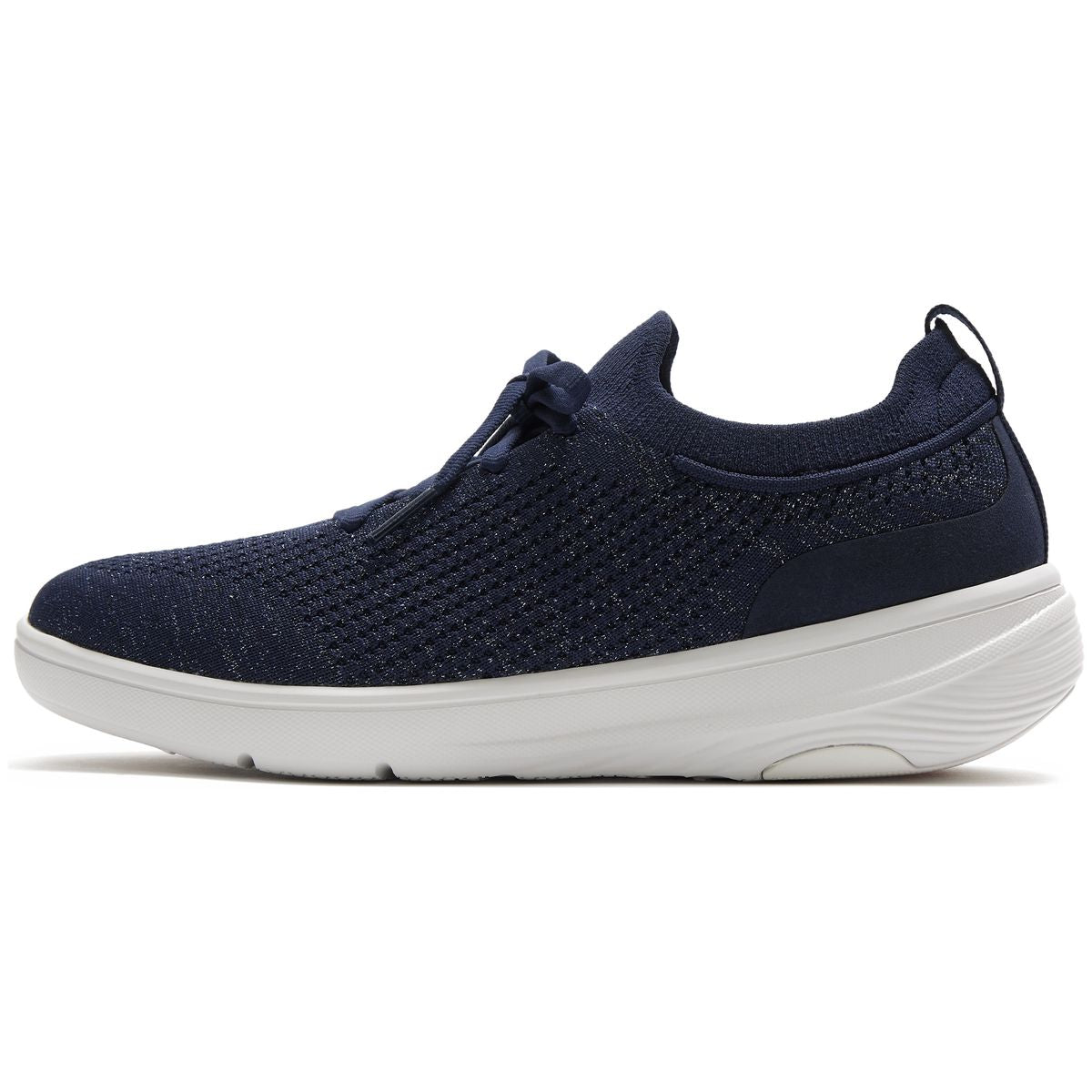 FitFlop Super-Q Knit Slip-On Laced Sneakers – Navy