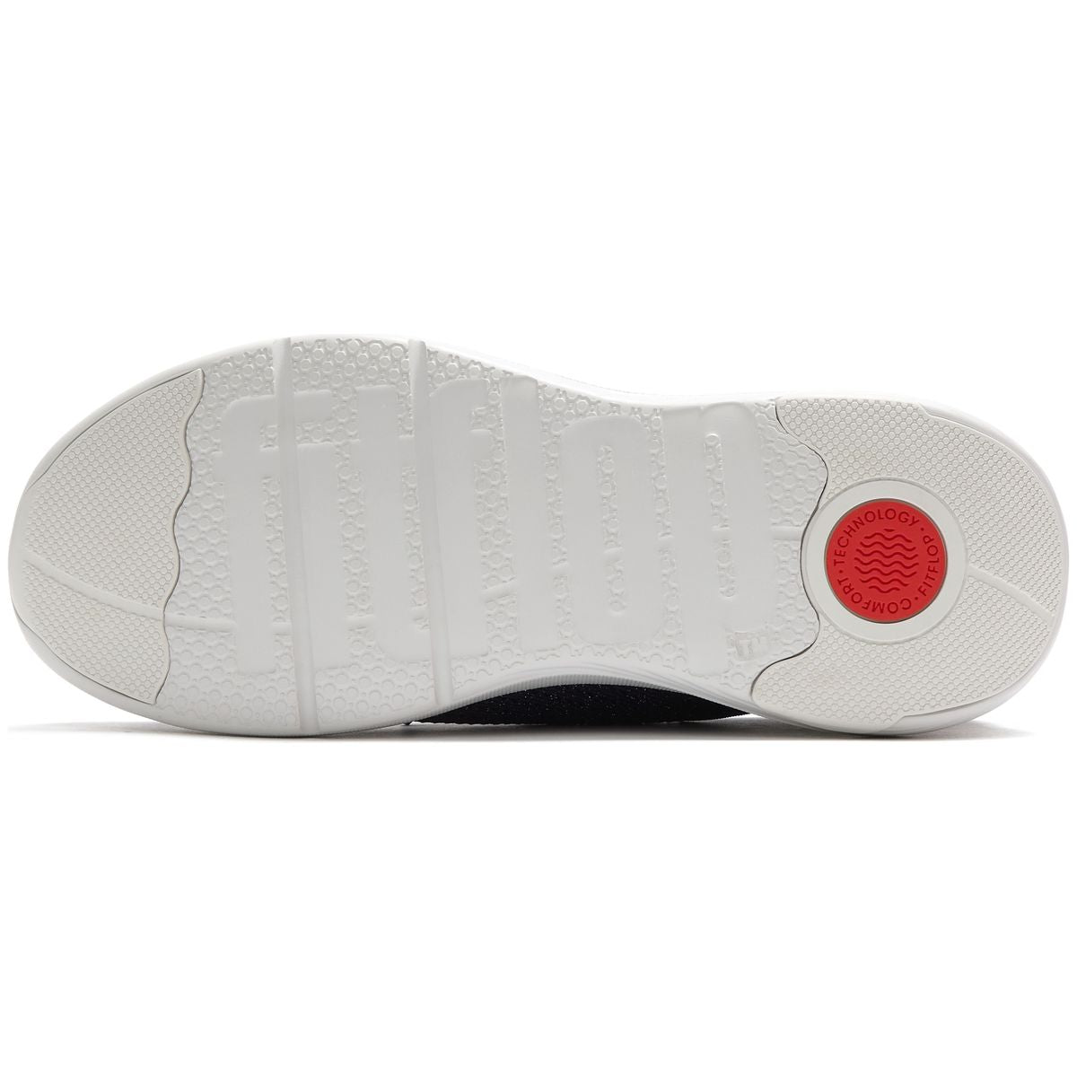 FitFlop Super-Q Knit Slip-On Laced Sneakers – Navy