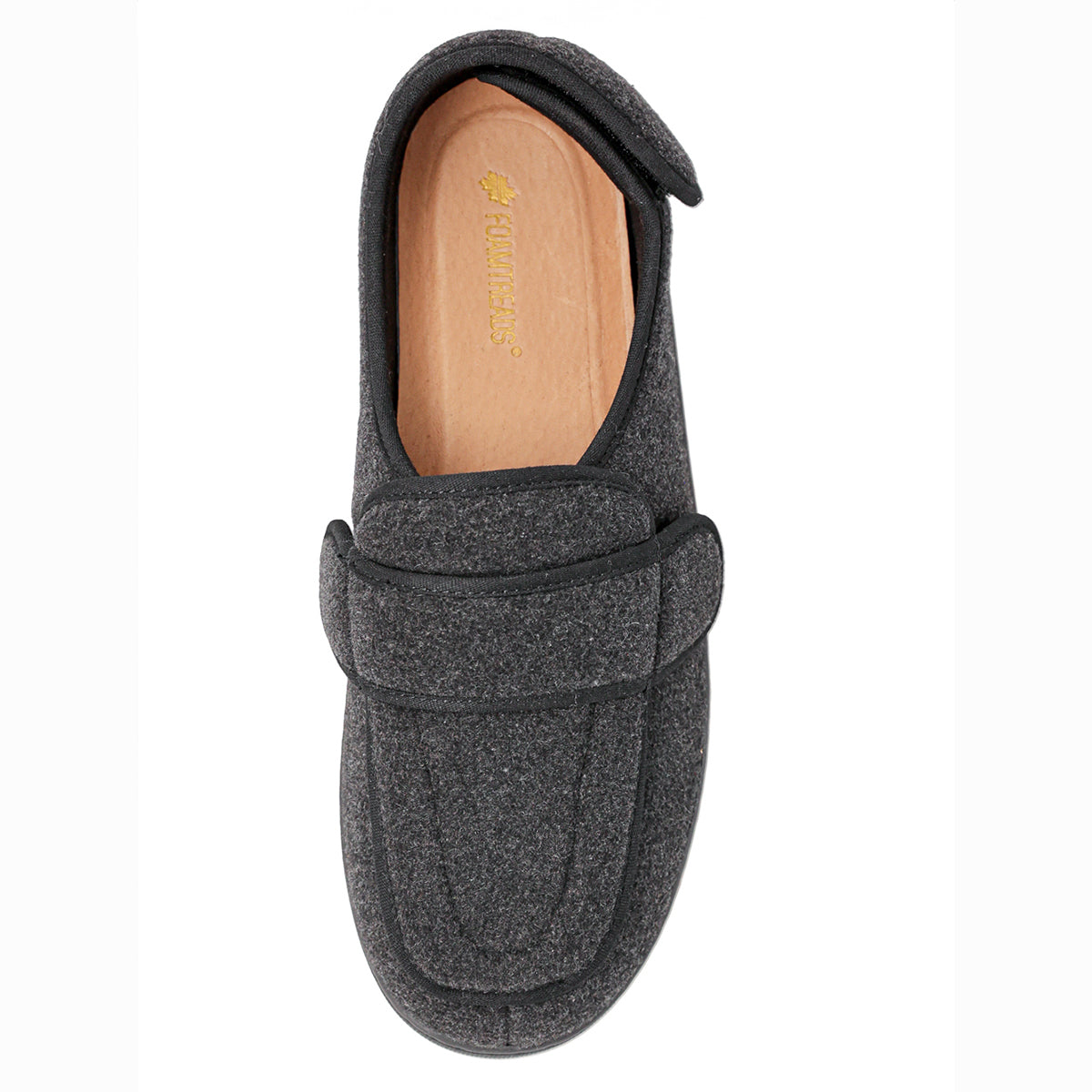 Physician L2 Black Wool Men's Slippers