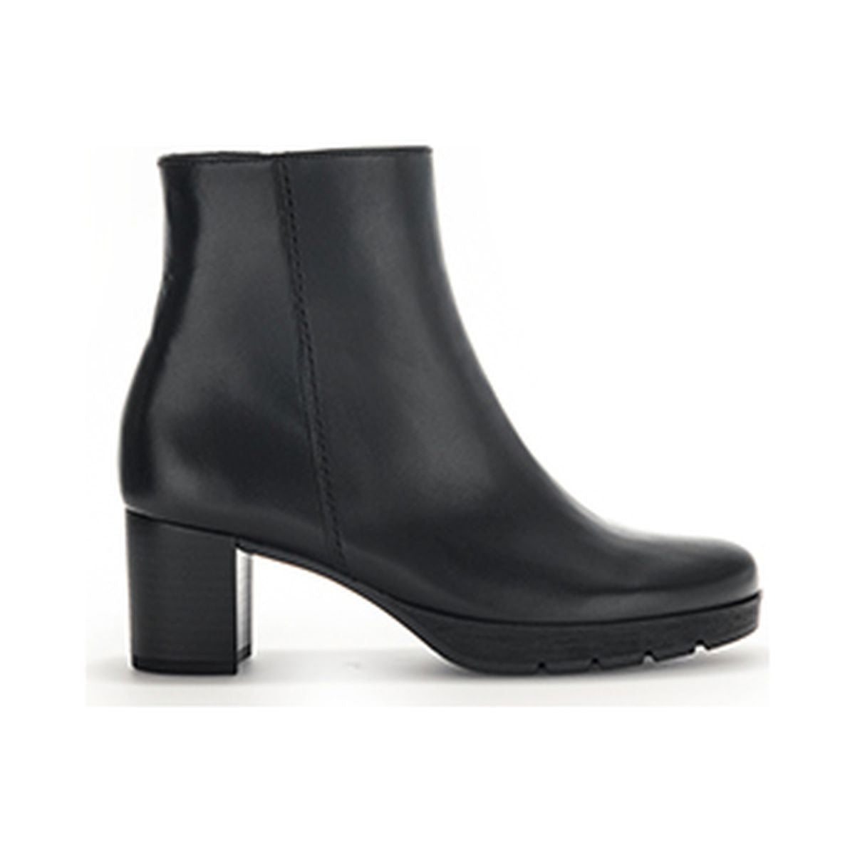 Gabor 071.57 Ankle Heeled Boot – Black