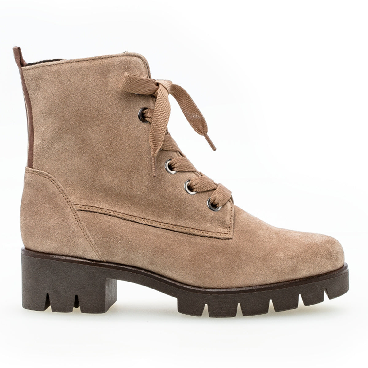 Gabor 711.12 Premium Suede Chelsea Boot – Beige