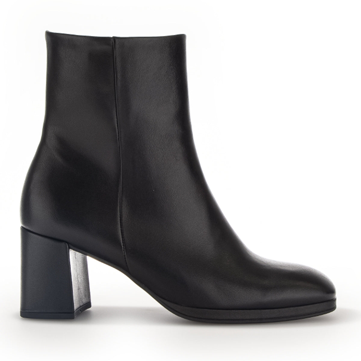 Gabor 690.27 Elegant Ankle Heeled Boot – Black