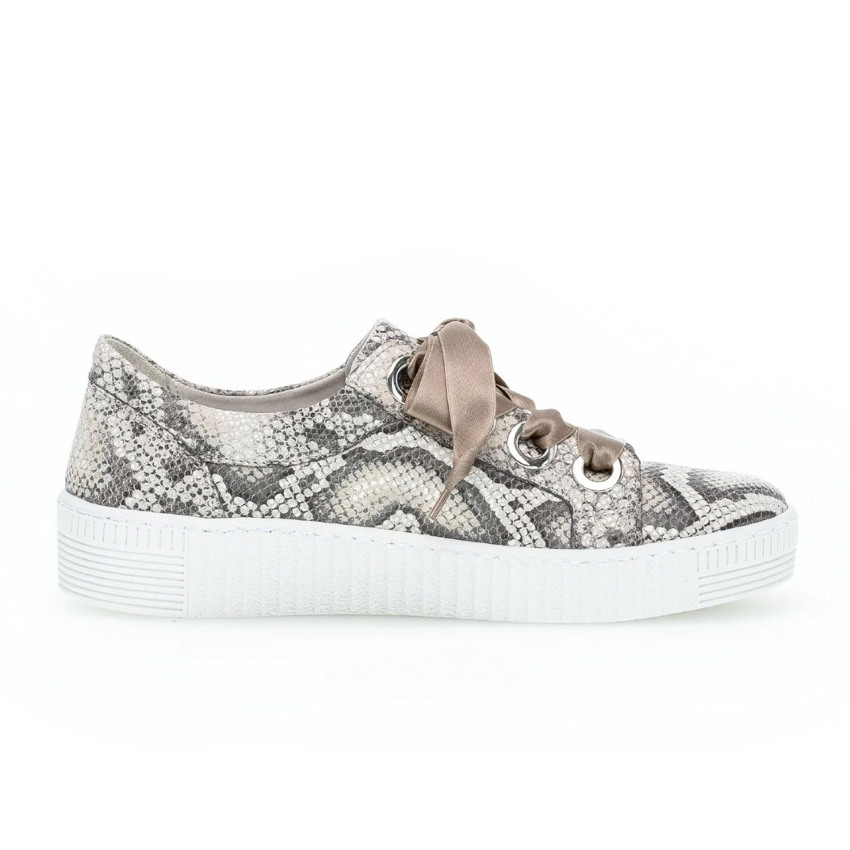 Gabor 330.30 Premium Laced Sneakers - Snake Print