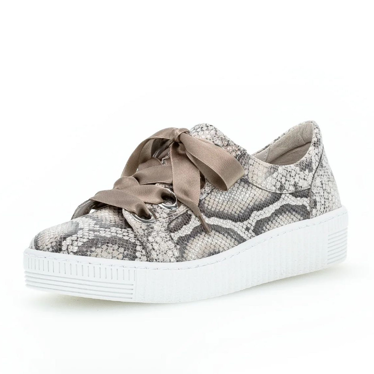 Gabor 330.30 Premium Laced Sneakers - Snake Print