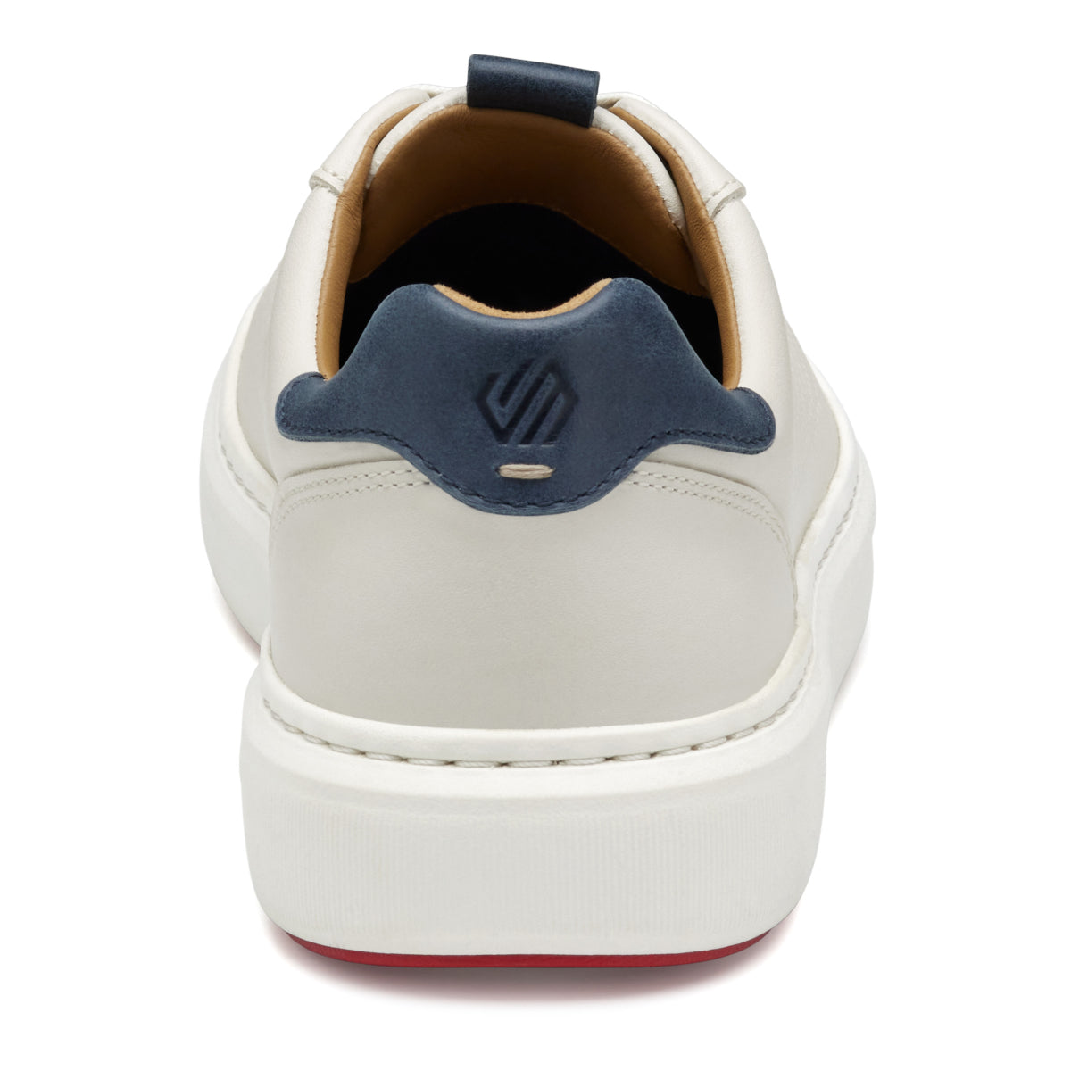 Johnston & Murphy Anders Perfed U-Throat Men's Sneaker in White