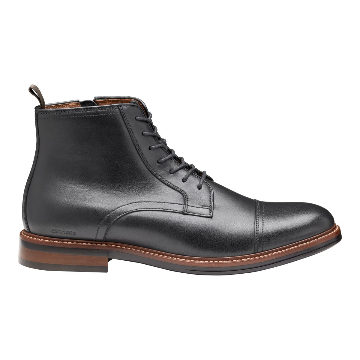 Johnston & Murphy Men's XC+™ Durham Cap Toe Waterproof Boot - Black