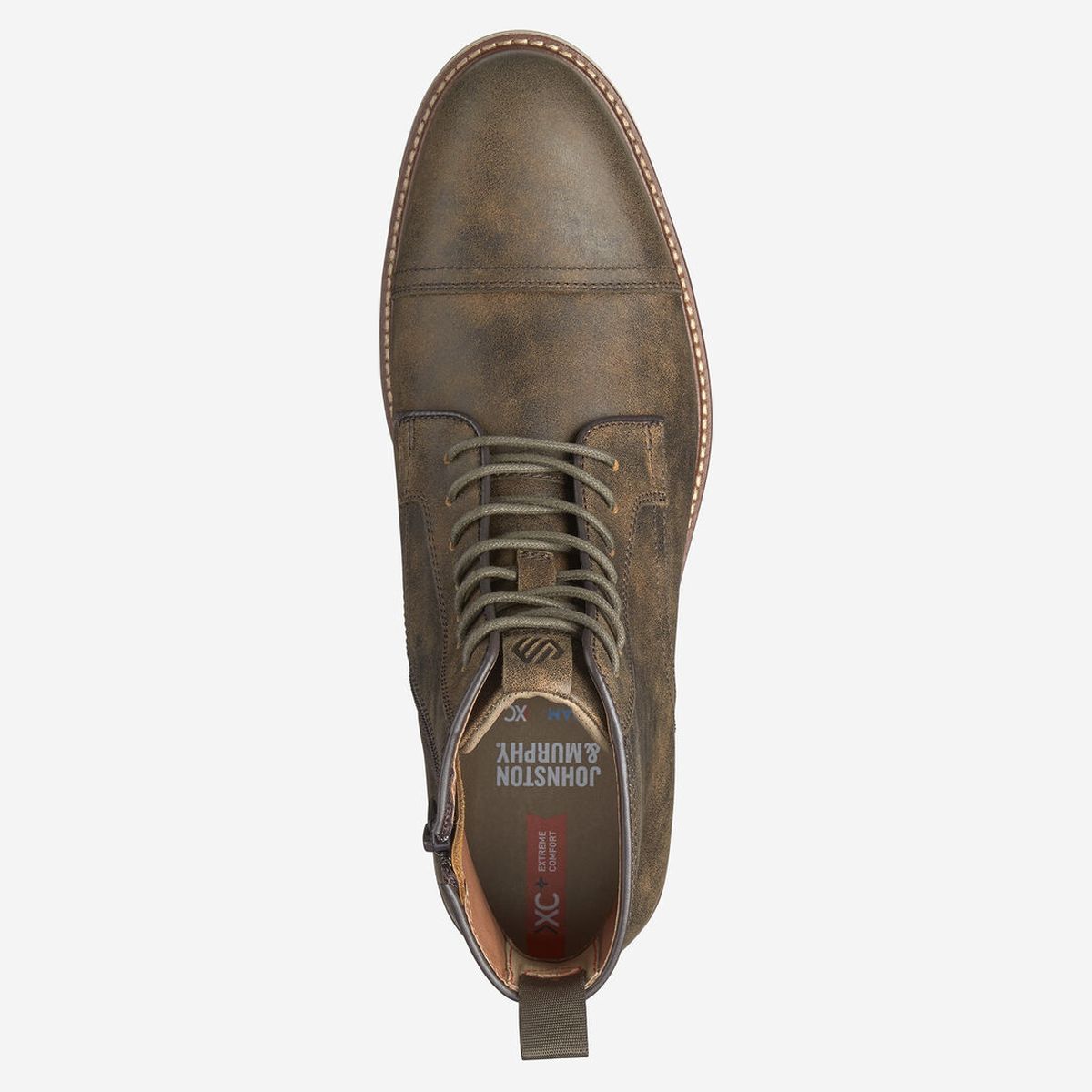Johnston & Murphy Men's XC+™ Durham Cap Toe Waterproof Boot - Brown
