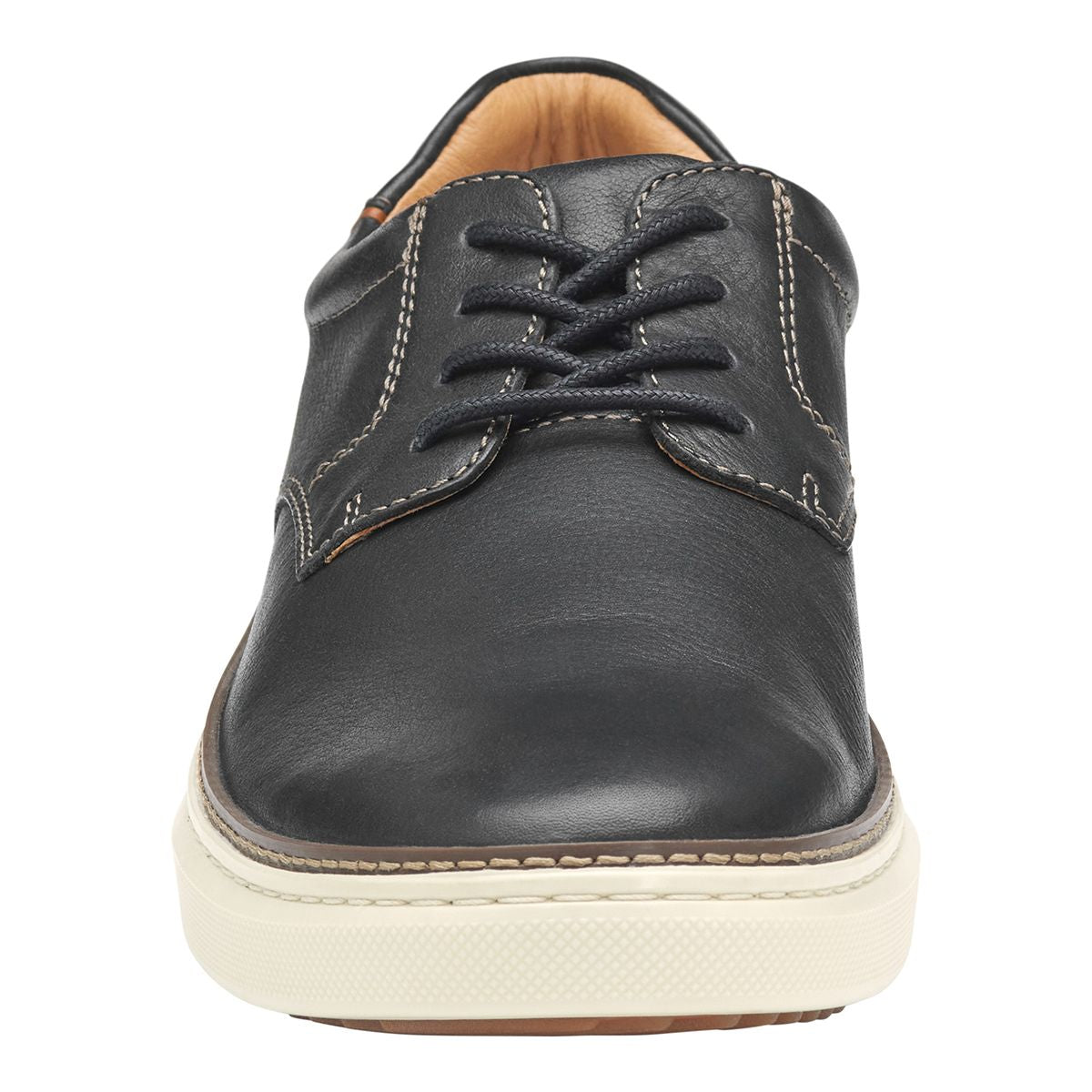 Johnston & Murphy McGuffey 2 Plain Toe Men's Casual Dress Shoe in Black