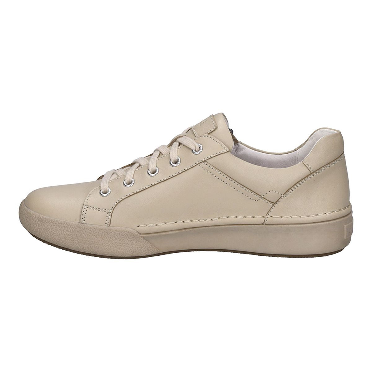 Josef Seibel Claire 03 Women's Side-Zip Sneaker in Sand