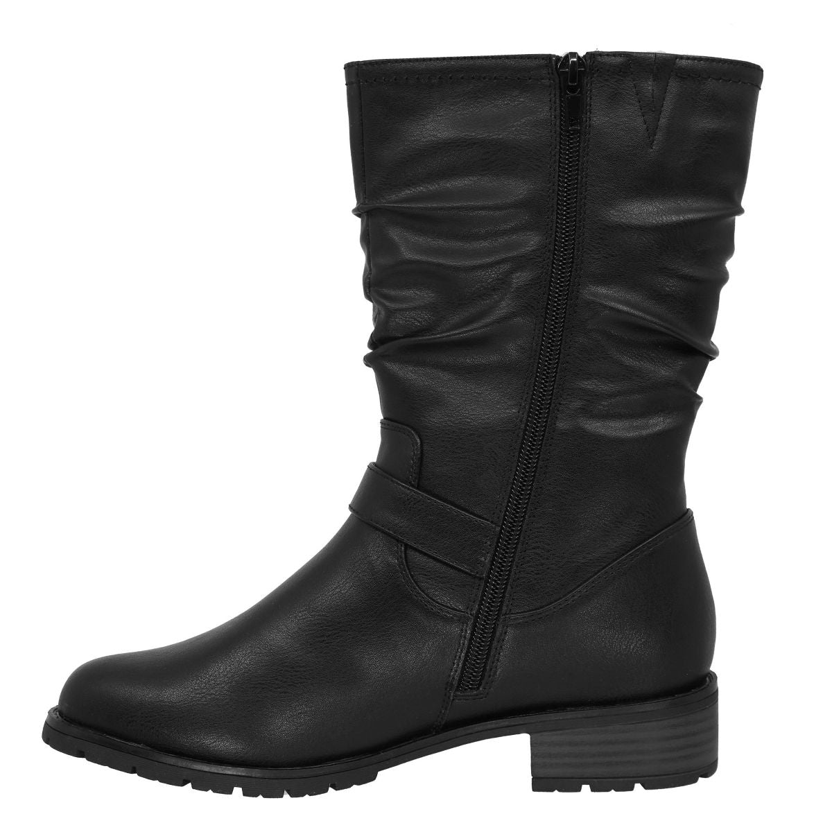 Lady Comfort Katie Women's Waterproof Wide Boot - Black