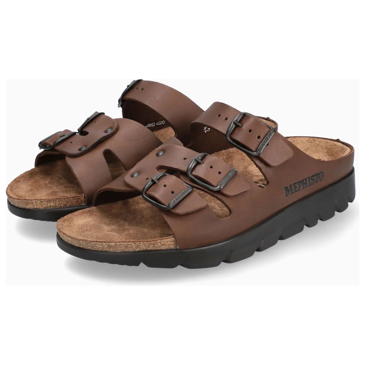 Mephisto Zach Unisex Sandals – Brown