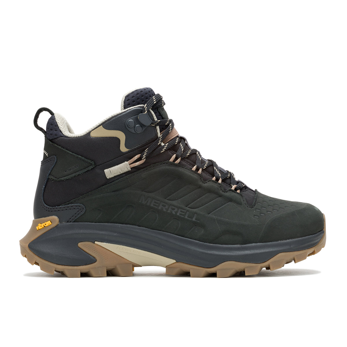Merrell Women's Moab Speed 2 Leather Mid Waterproof – Black