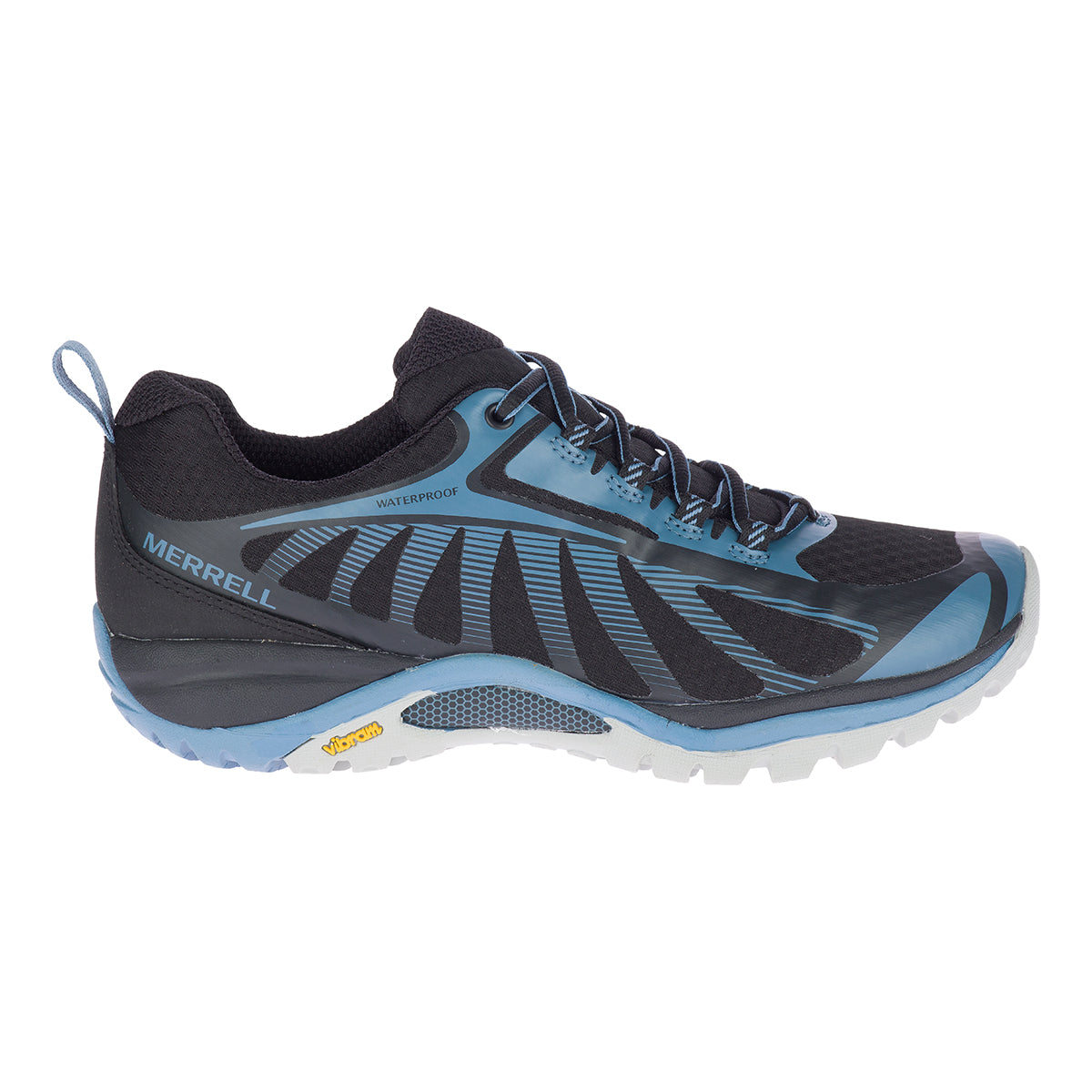 Women's Siren Edge 3 Waterproof Hiker in Black Blue