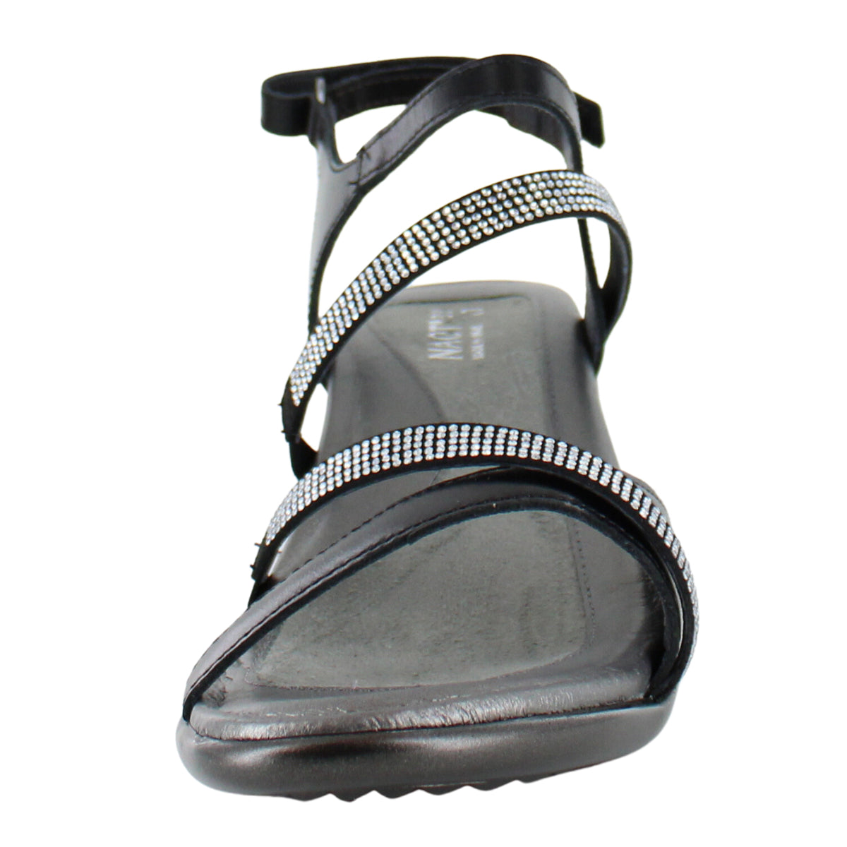 Naot Innovate Backstrap Heeled Sandal in Black