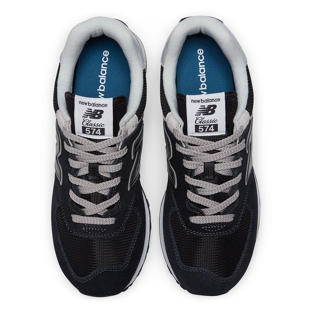 New Balance Men's 574 Retro Sneaker – Black
