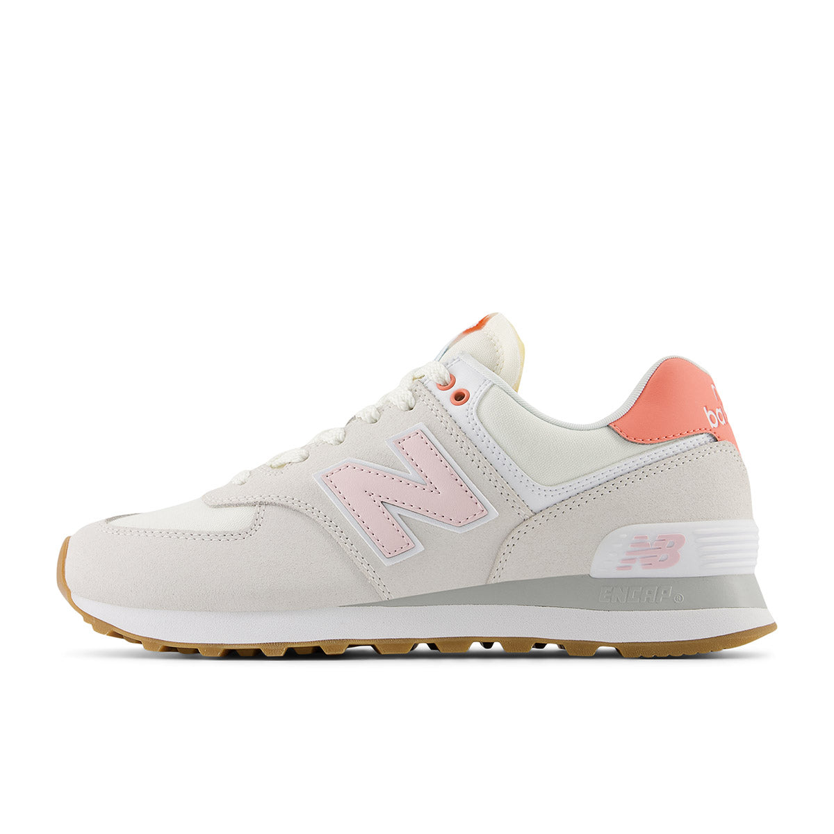 New Balance Women’s 574 Core Sneaker — Reflection/Rose Sugar