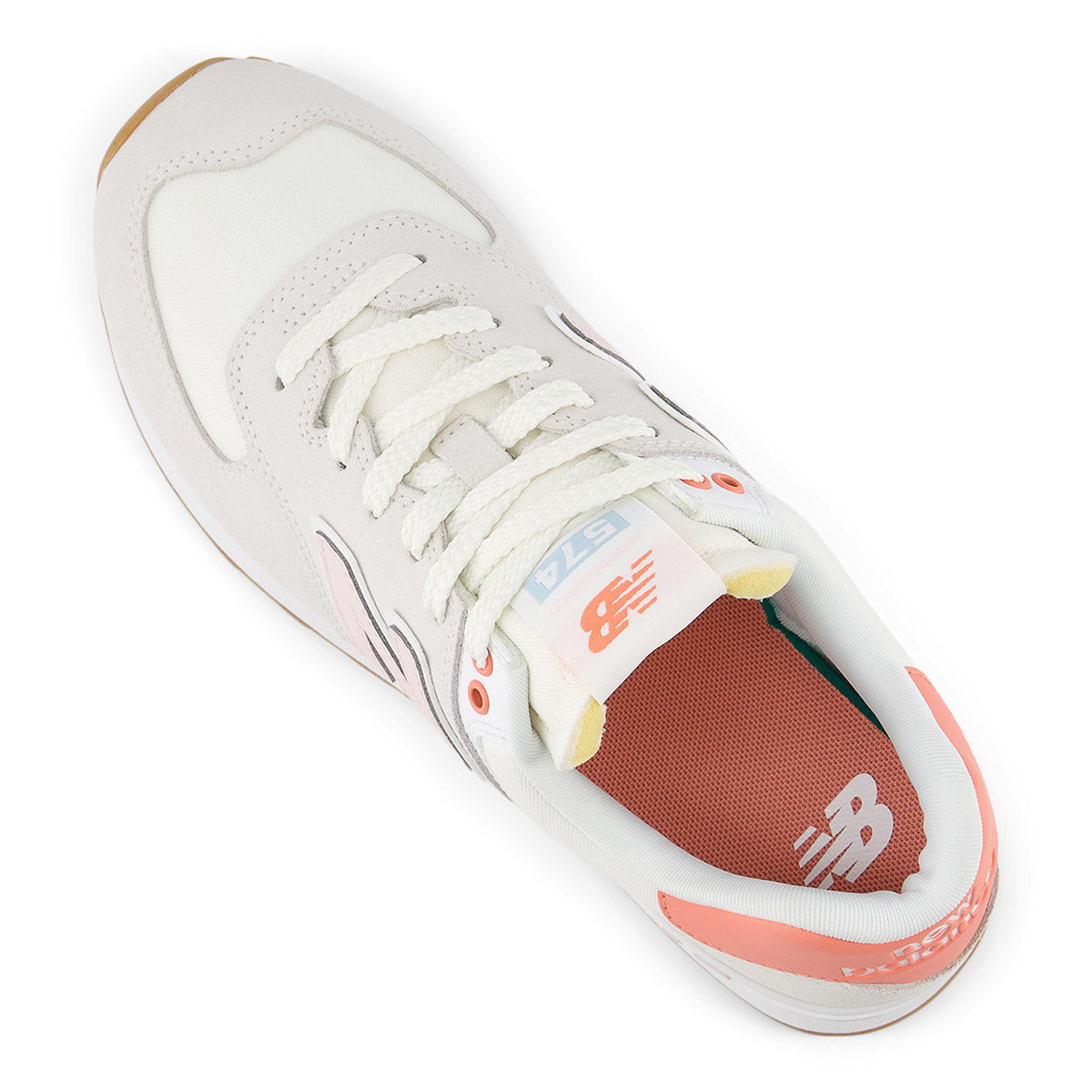 New Balance Women’s 574 Core Sneaker — Reflection/Rose Sugar