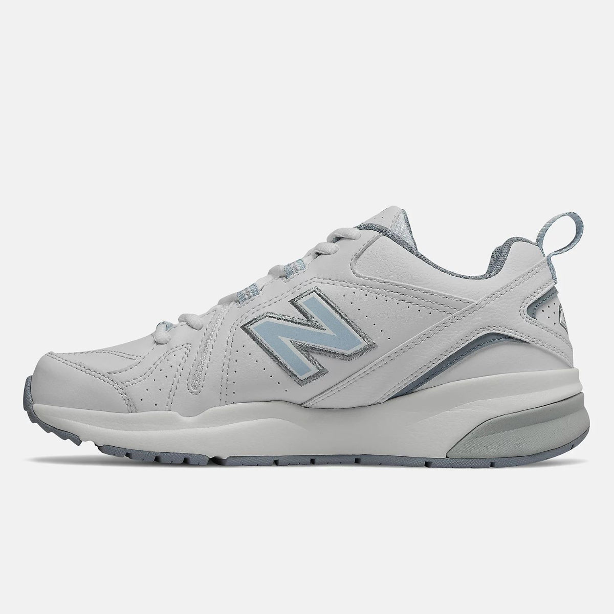 New Balance Women's 608v5 Slip Resistant Shoe – White | Wide Width