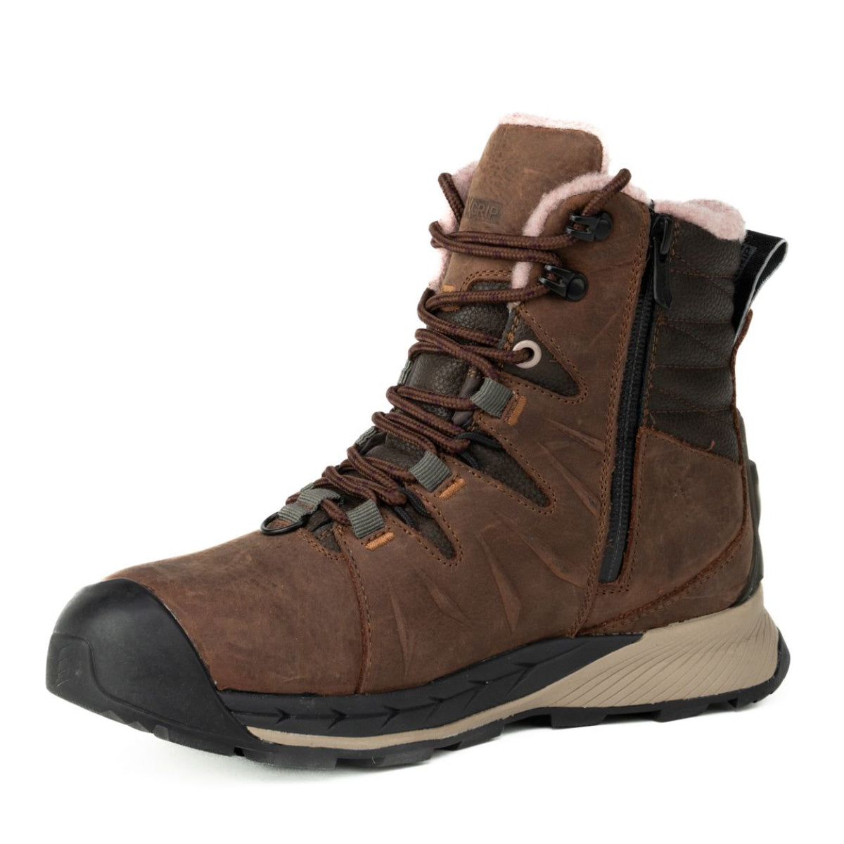 NEXGRIP Meli Women's Waterproof Boot in Brown