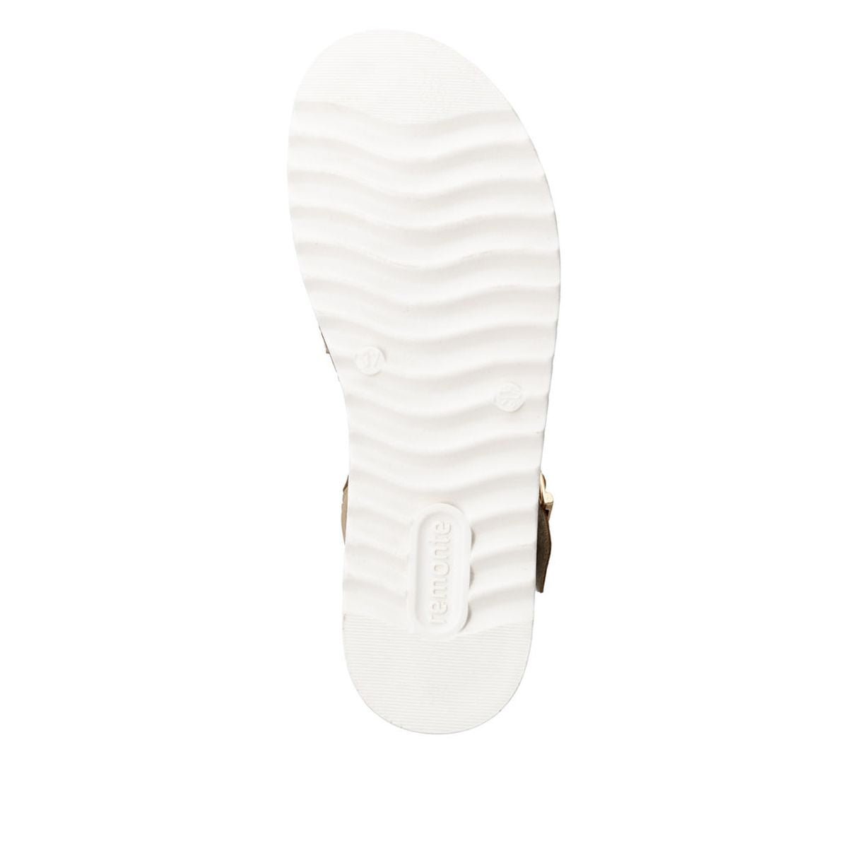 Remonte D0Q55 Women's Strap Sandals in Light Gold Tan