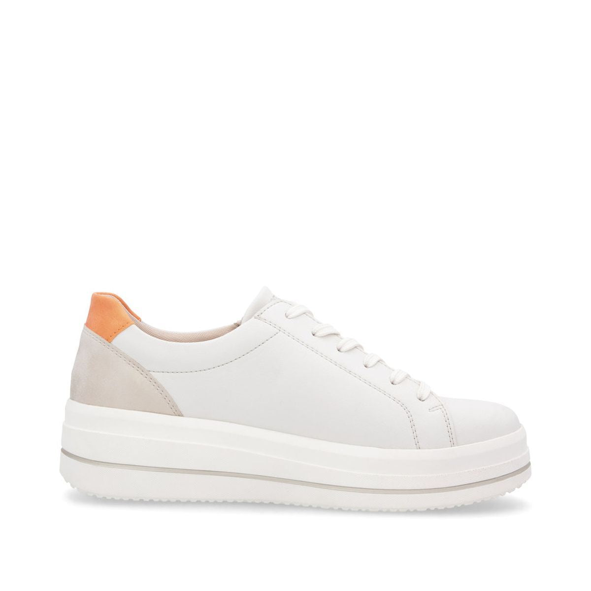 Remonte D1C01 Women's Real Leather Shoes in White