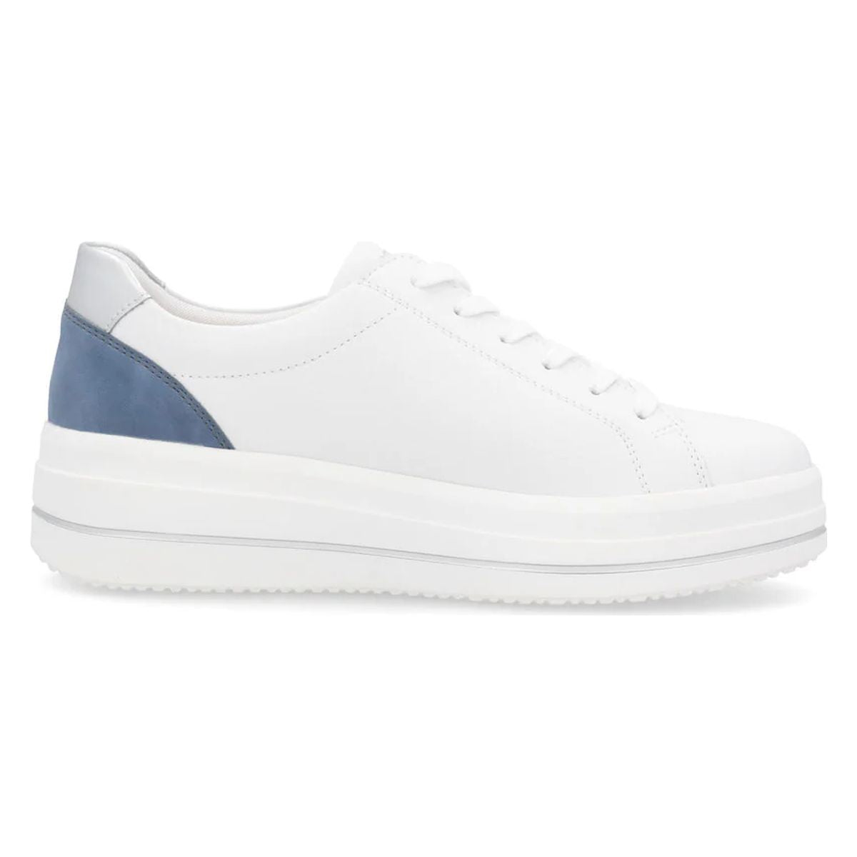 Remonte D1C01 Women's Real Leather Shoes in Blue
