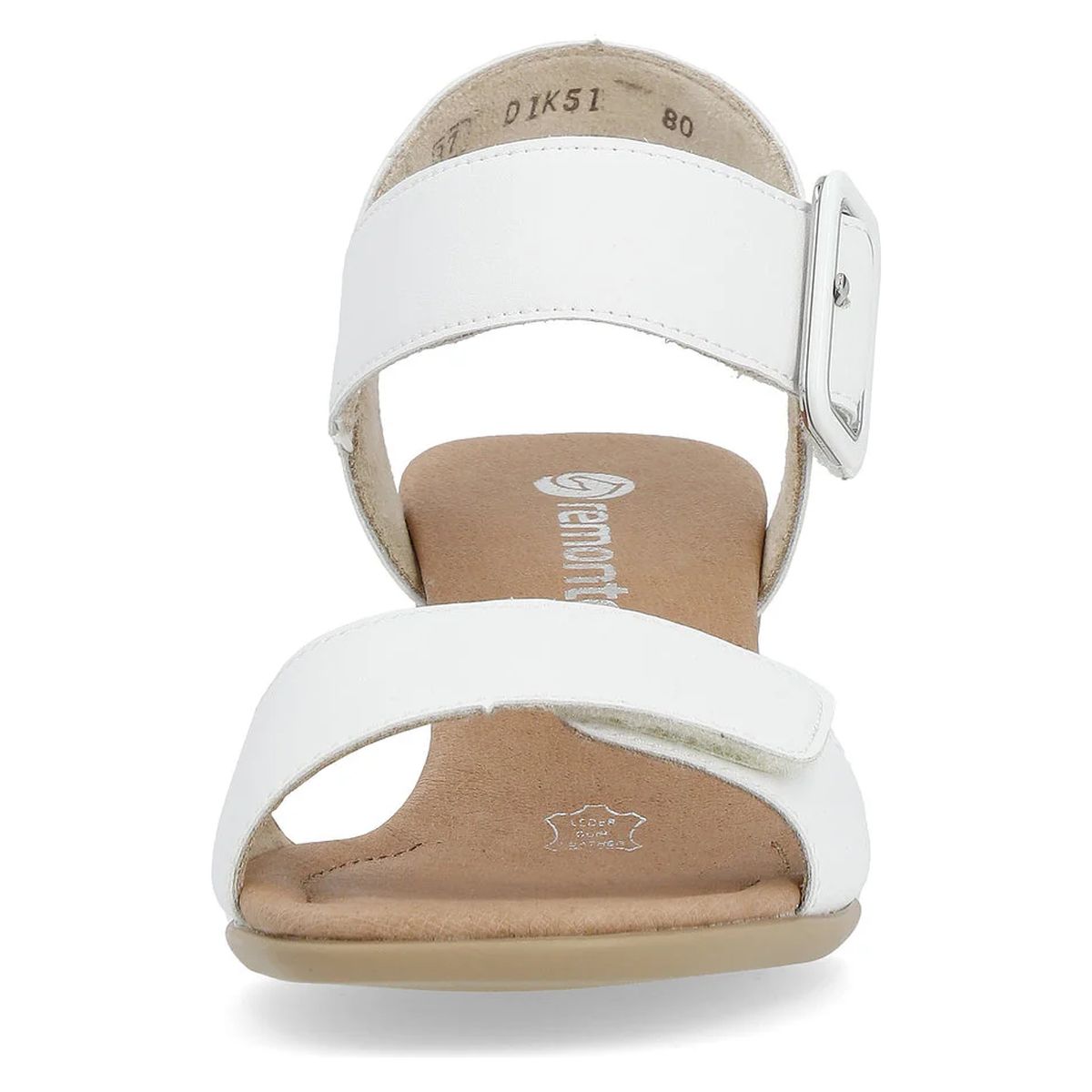 Remonte D1K51 Women's Strap Heel Sandals in White