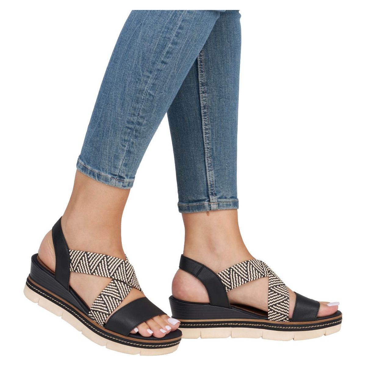 Remonte D2L54 Women's Sandals in Black