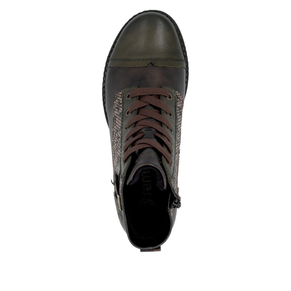 Remonte D4381 Women's Mid Height Boot - Black