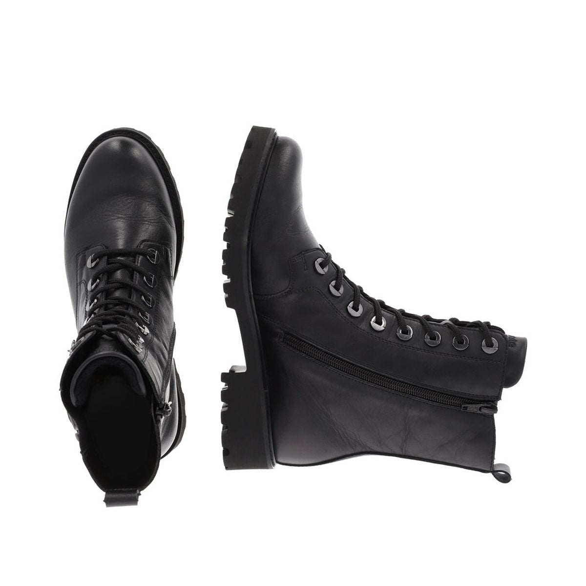 Remonte D8668 Women's Black Biker Boots