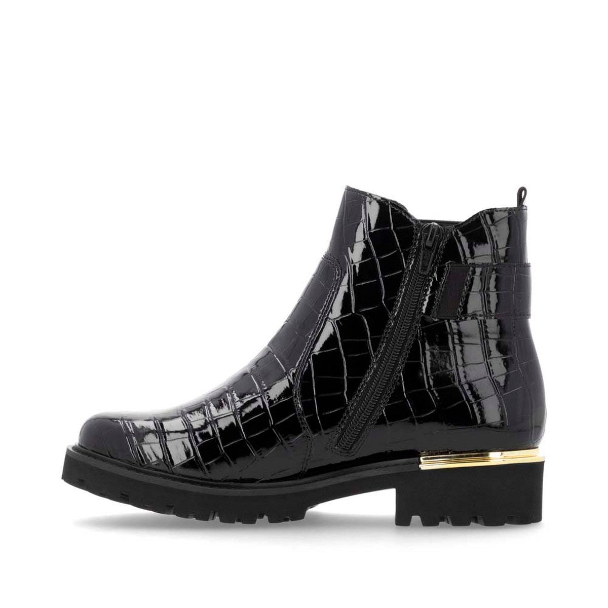 Remonte D8684 Women's Patent Ankle Boots