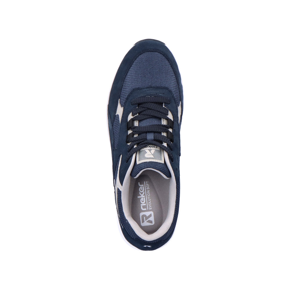 Rieker Evolution Men's Samira Lace Sneaker – Navy