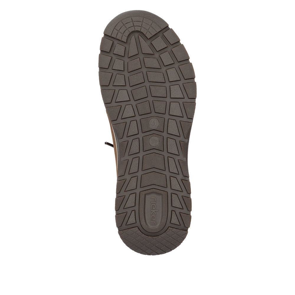 Rieker 11050 Men's Ready to Go Lace-Up Shoe in Brown
