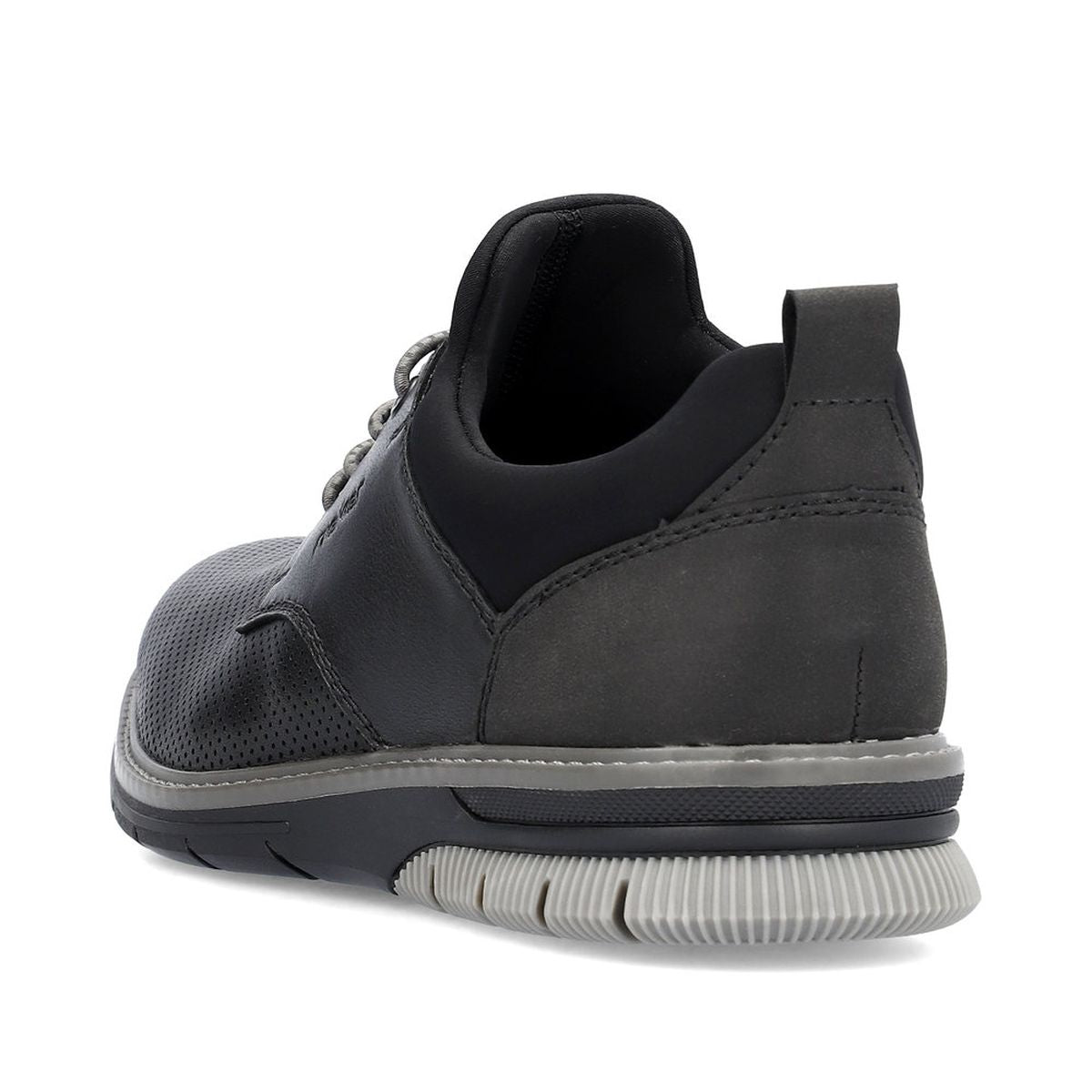 Rieker 14450 Men's Slip-On Shoes in Black
