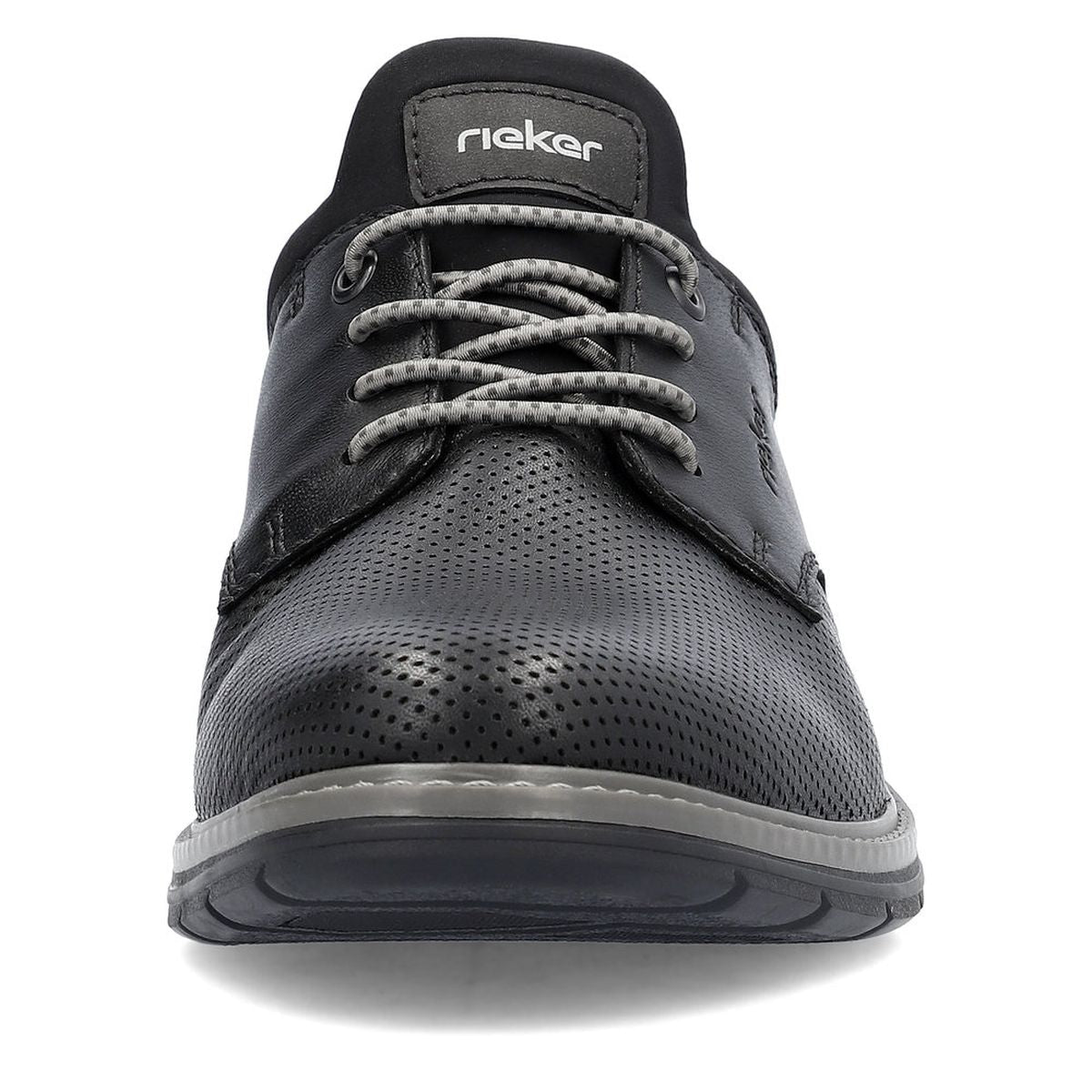 Rieker 14450 Men's Slip-On Shoes in Black