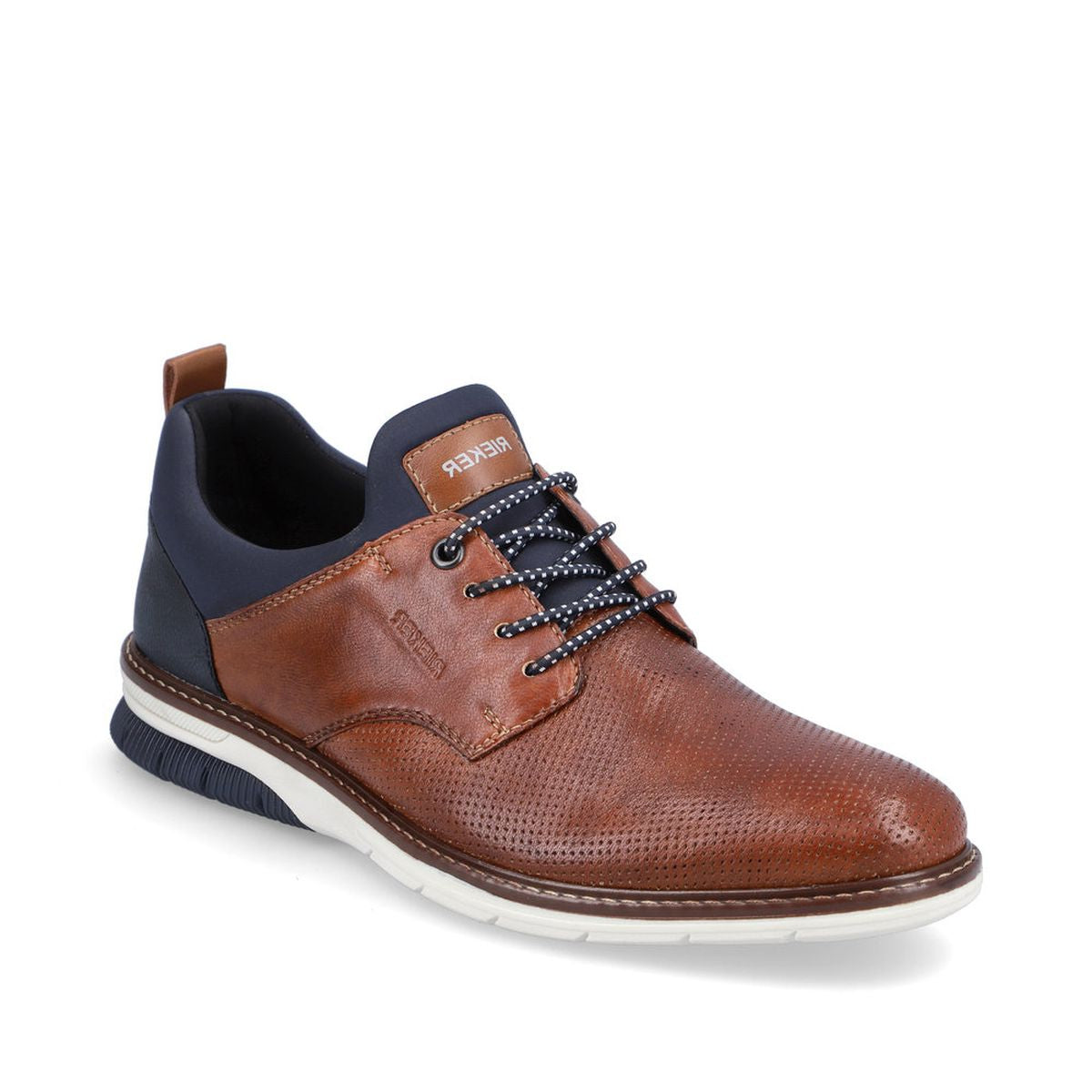 Rieker 14450 Men's Slip-On Shoes in Tan