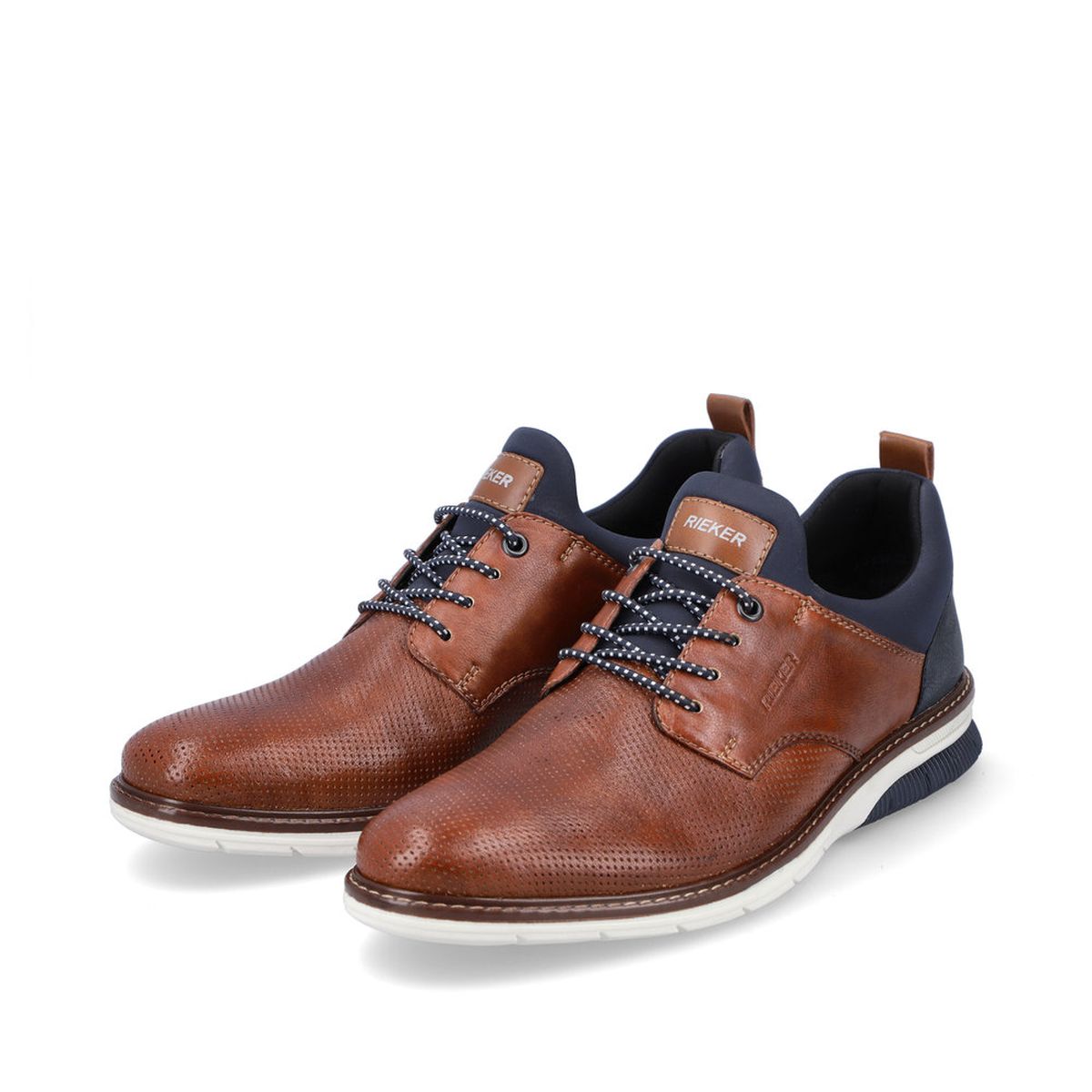 Rieker 14450 Men's Slip-On Shoes in Tan
