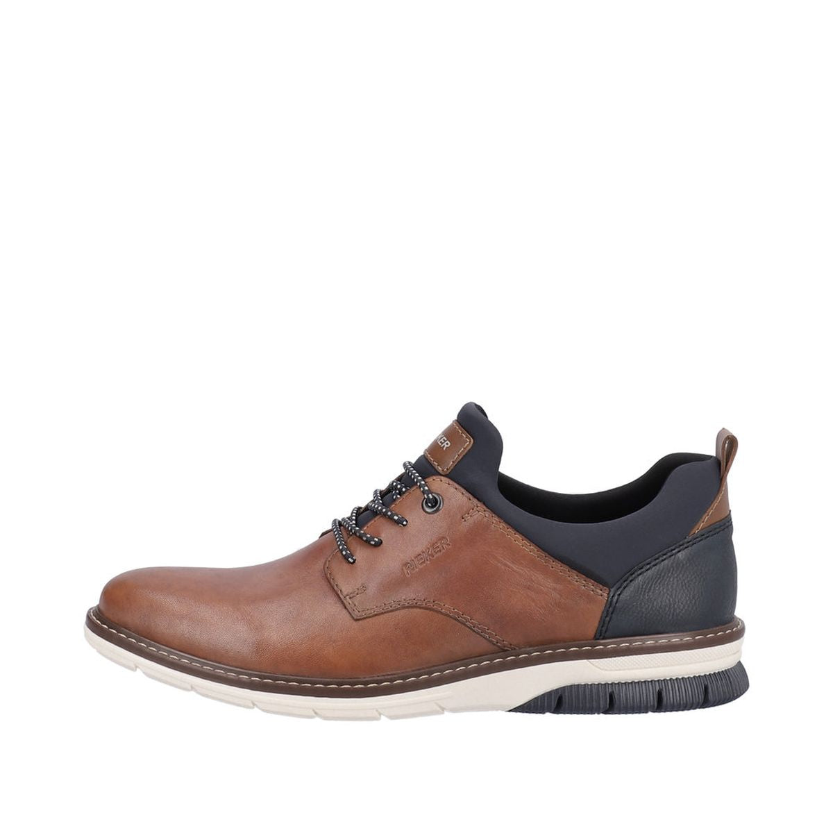 Rieker 14454 Men's Dress Slip-On Shoes in Brown