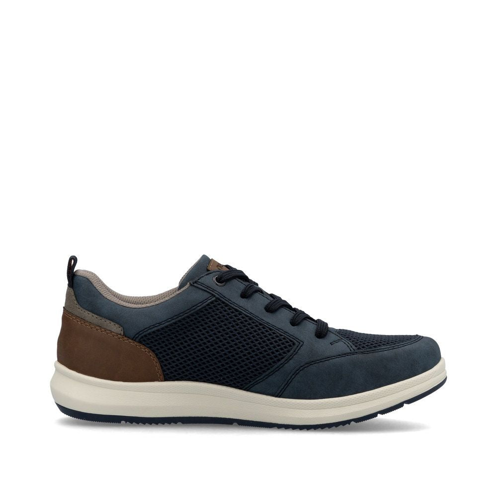 Rieker 16901 Men's Wide Shoes in Blue