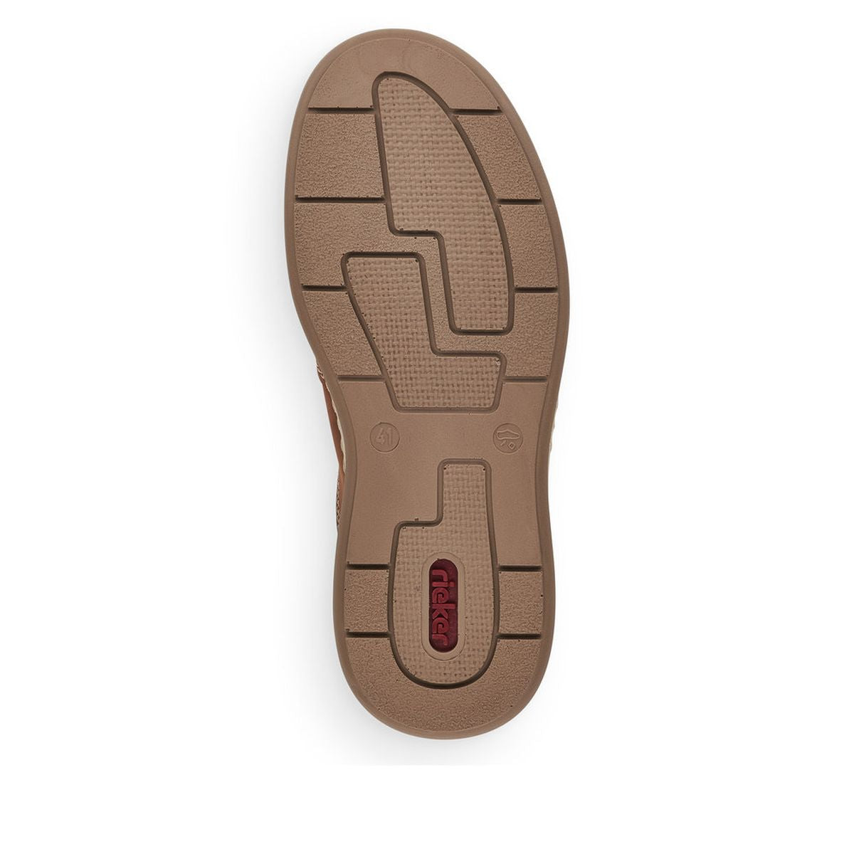Rieker 17371 Men's Slip-On Shoes in Brown