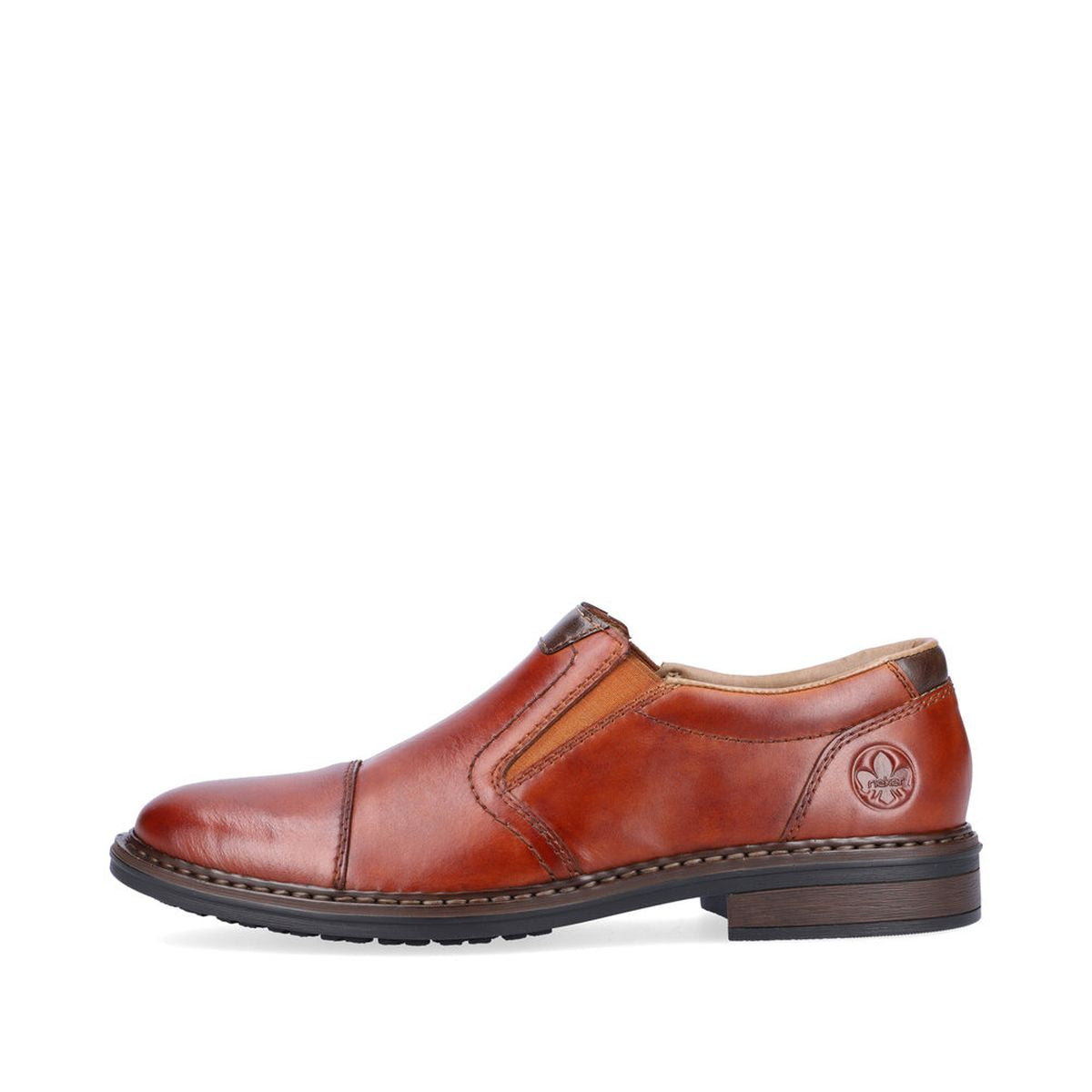 Rieker 17659 Men's Dress Slip-On Shoes in Brown