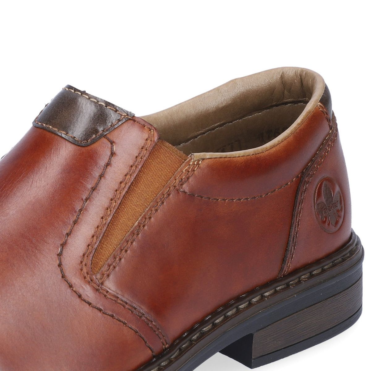 Rieker 17659 Men's Dress Slip-On Shoes in Brown