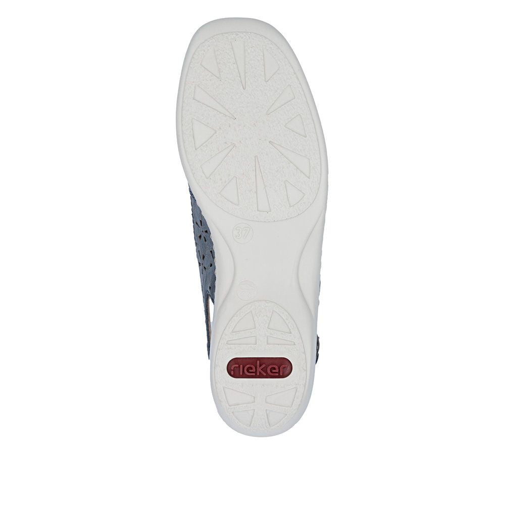 Rieker 41371 Women's Sandal in Whitelake