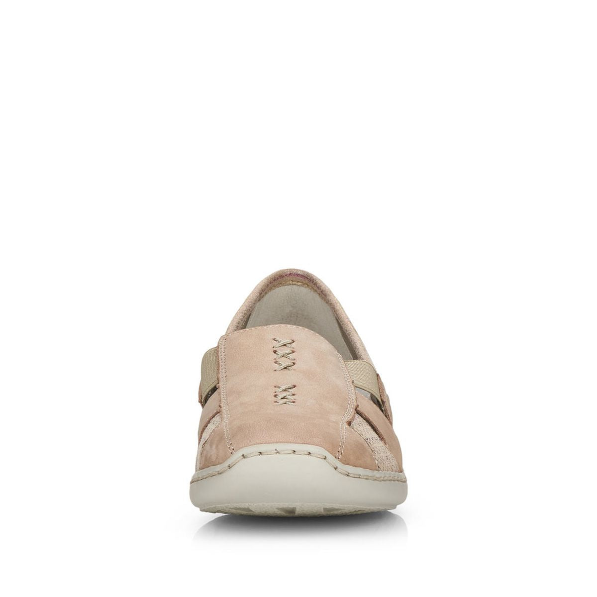 Rieker 41385 Women's Casual Slip-On in Beige