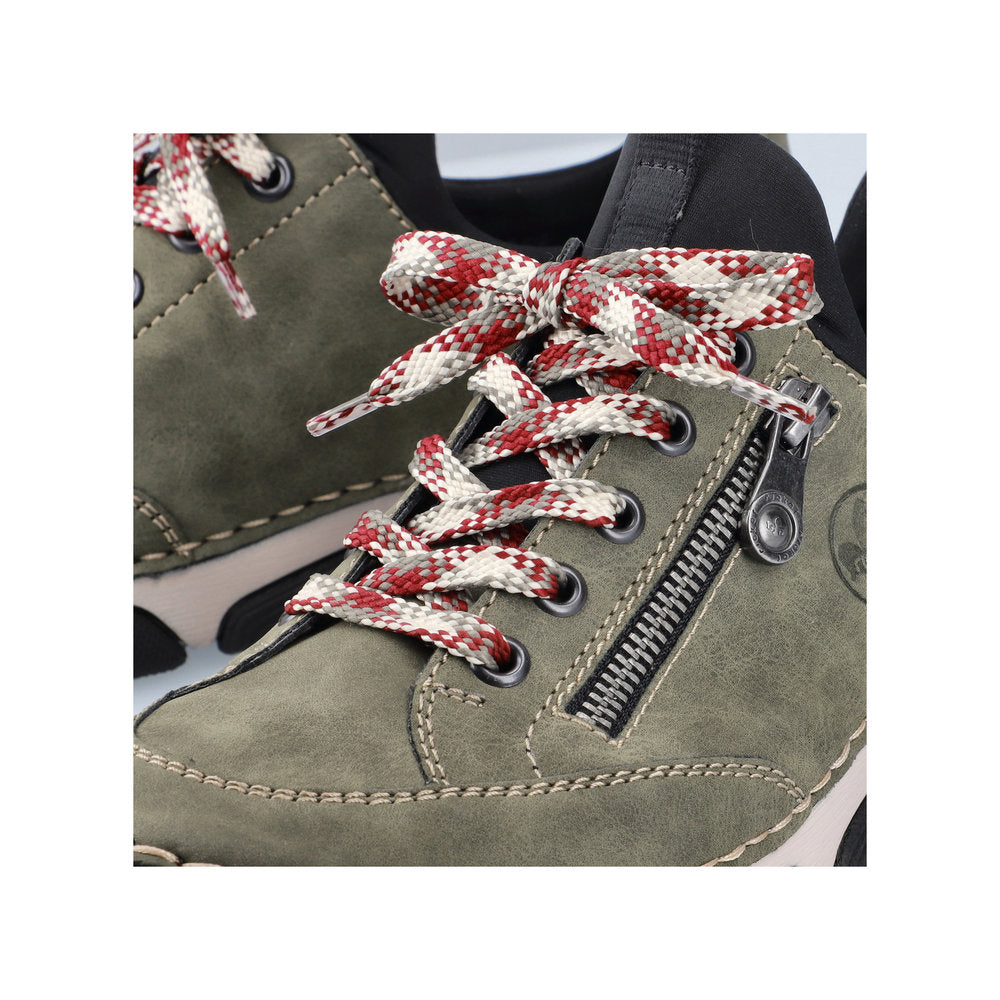 Rieker 45973 Women's Slip On Shoes in Green