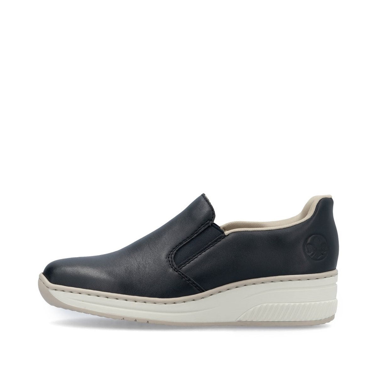 Rieker 48761 Women's Slip-On Shoe in Blue