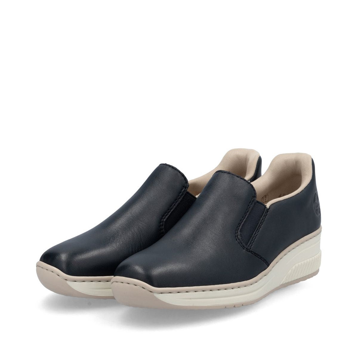 Rieker 48761 Women's Slip-On Shoe in Blue