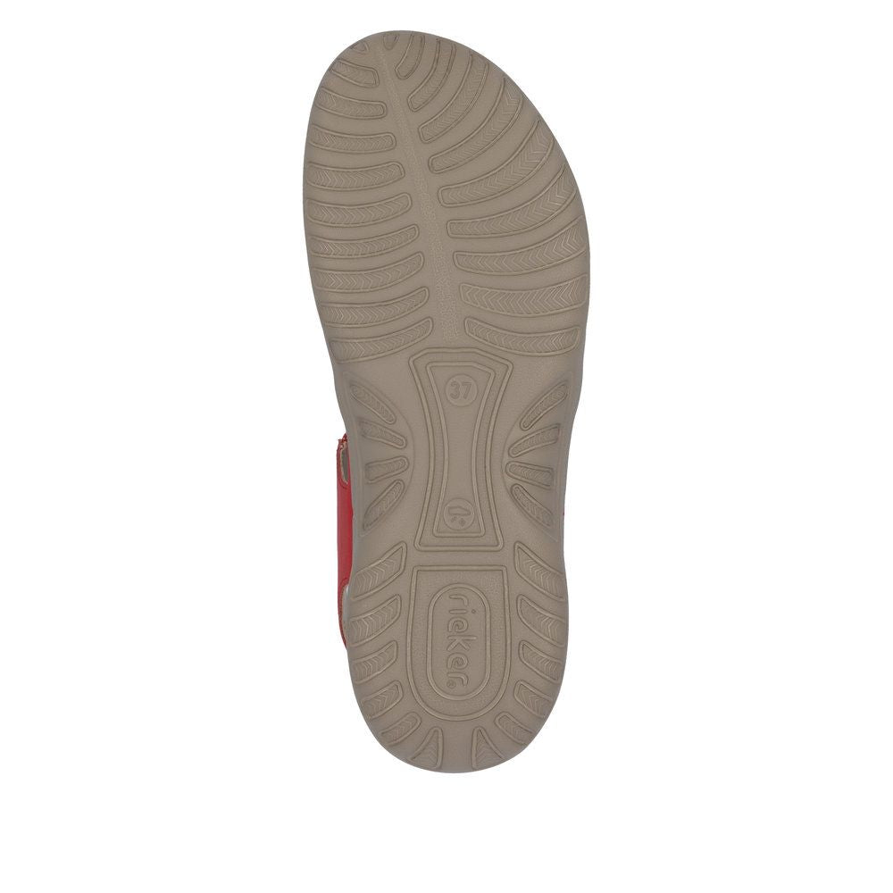 Rieker 64870 Women's Velcro Strap Sandals – Flamme