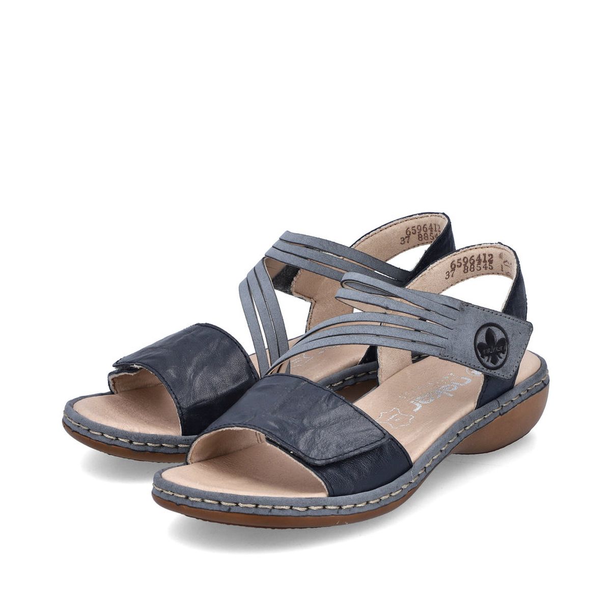Rieker 65964 Women's Strap Sandal – Blue