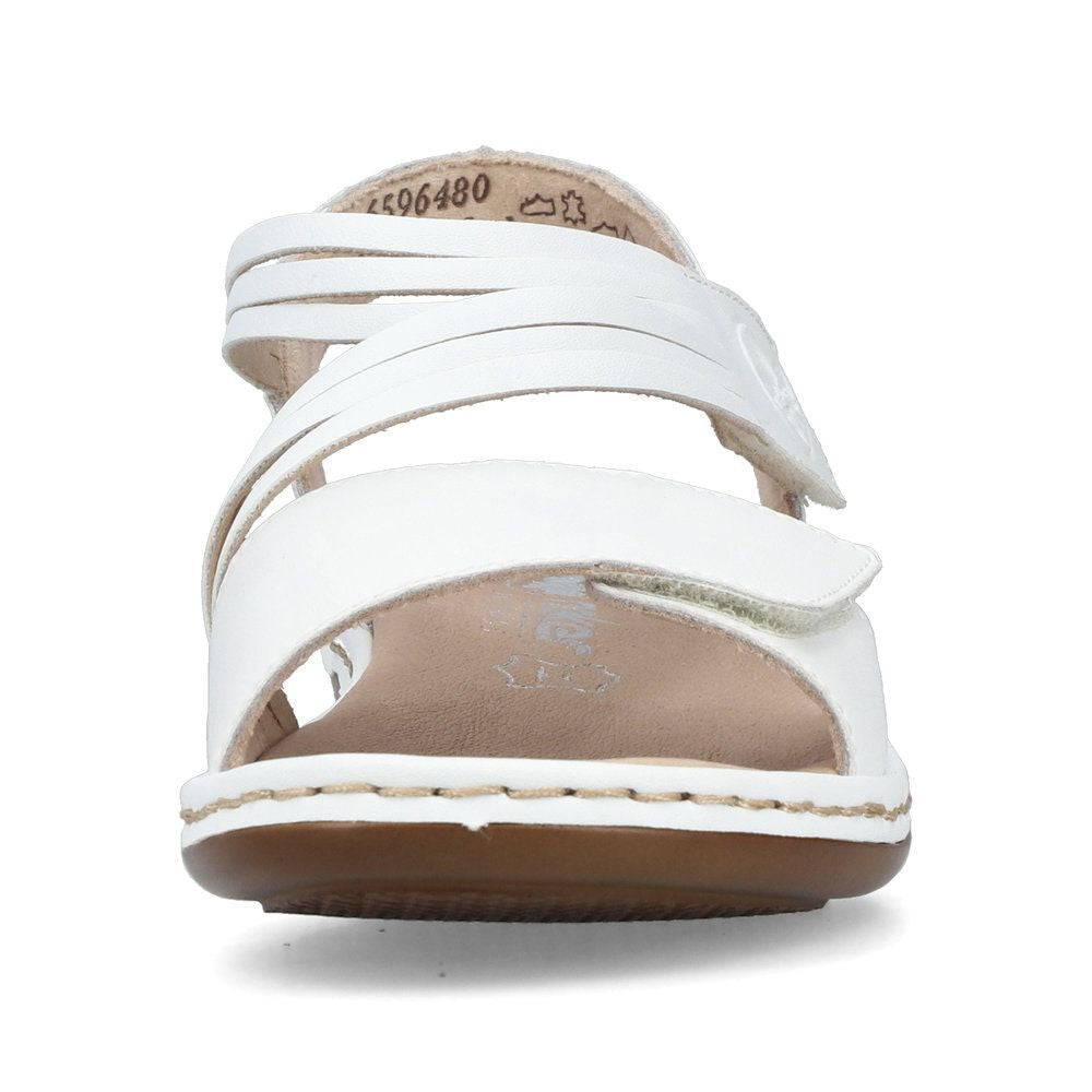 Rieker 65964 Women's Strap Sandal – White
